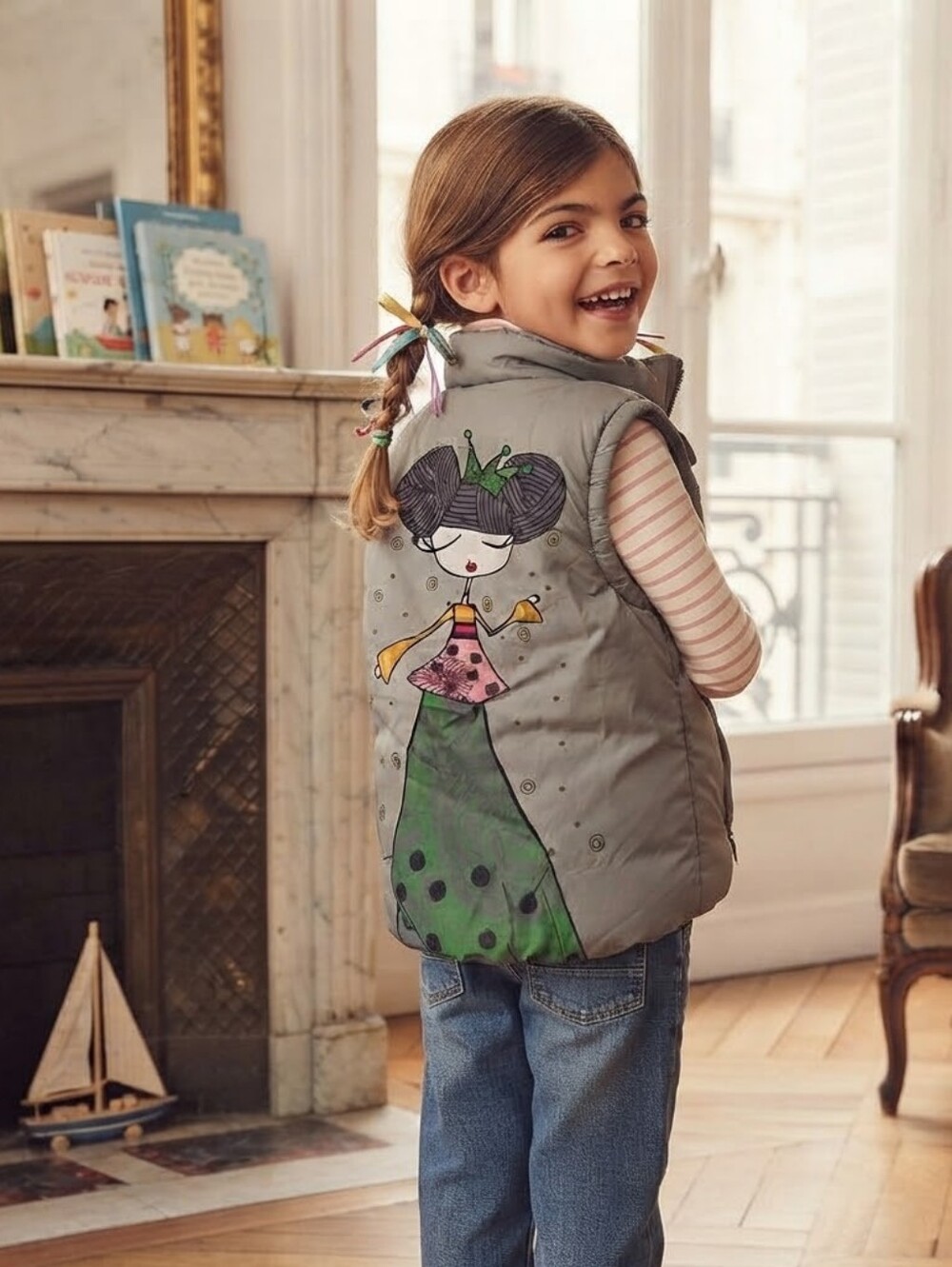 DESIGUAL - unic kids sleeveless vest - Picture 2 of 11